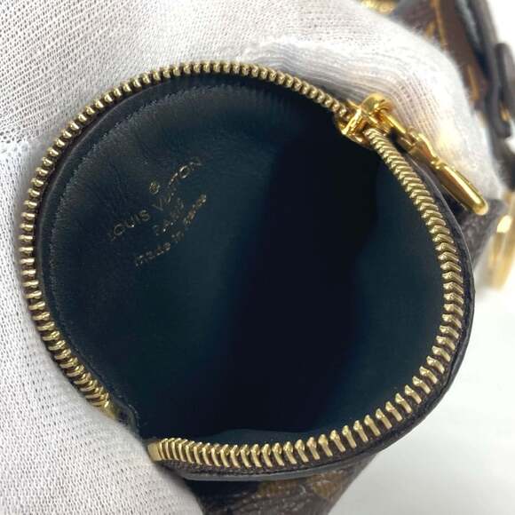 LOUIS VUITTON Authentic Brown Monogram Canvas Pouch - Picture 13 of 16